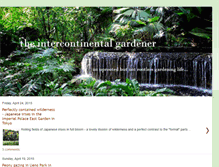 Tablet Screenshot of intercontinentalgardener.com